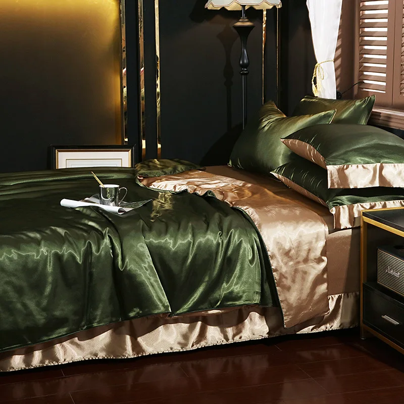 

Комплект постельного белья из тутового шелка King Queen