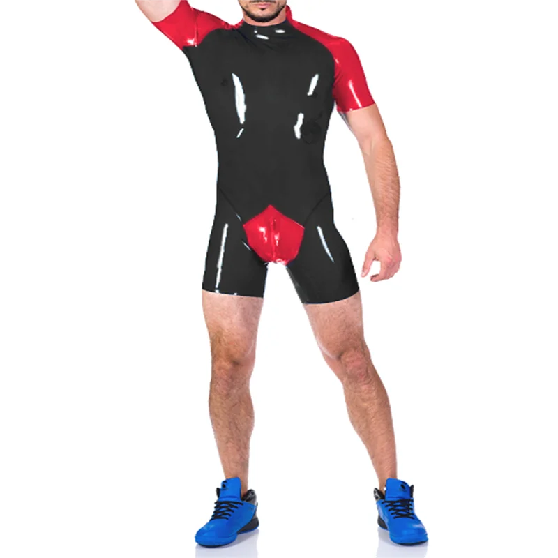 Латексное резиновое боди ручной работы для косплея трико спортивный костюм 0 4 мм