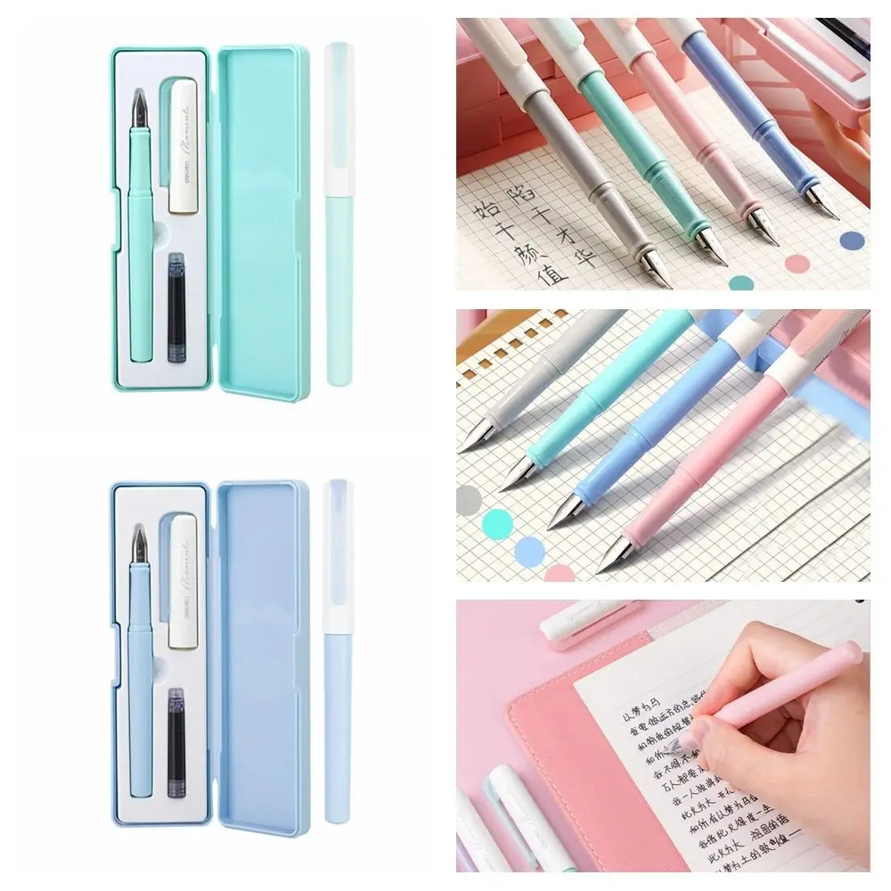 

Smoothly Writing Calligraphy Pen Set Replaceable Ink Boxed Fountain Pen Set Writing Pen