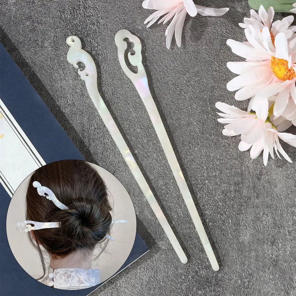 

Girls Women Elegant Acetate Hair Sticks Hair Clip Hair Pin Hair Accessories