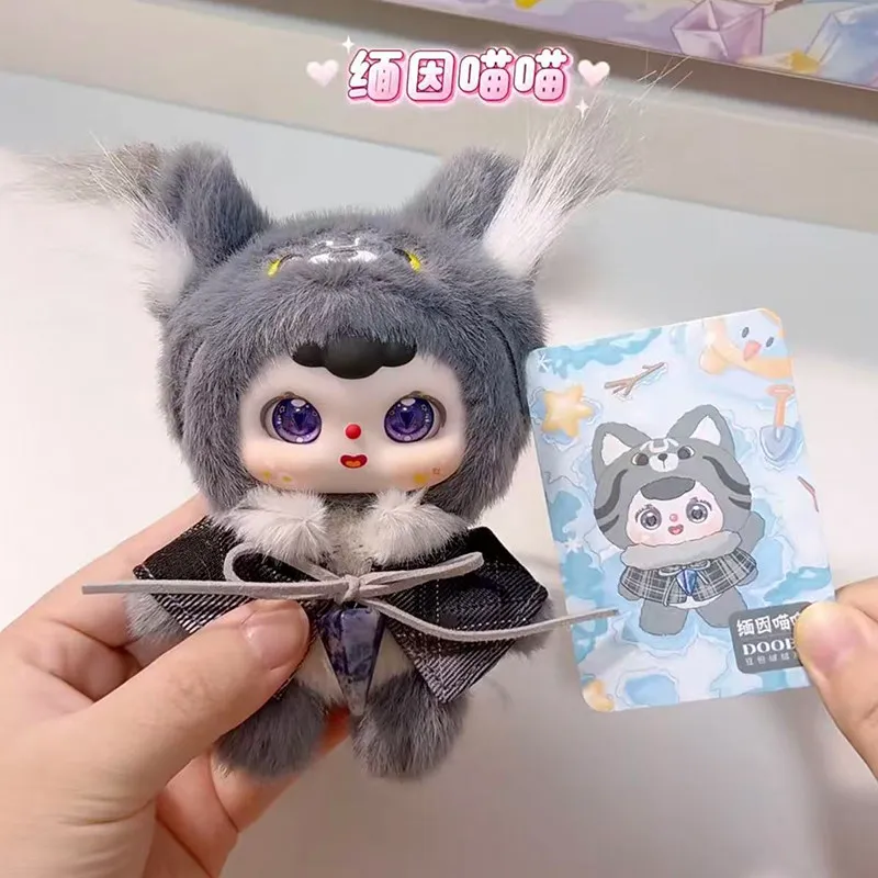 Фото DOOBO Lucky Meow Tales: Коллекционная фигурка-сюрприз в закрытой коробке, аниме-кукла, модель, подвеска, брелок, подарок №5