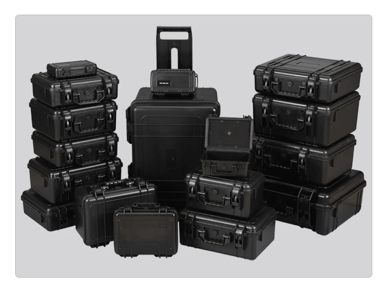 

T50 Multifunctional Hardware ToolBox Portable Plastic Instrument Case Notebook Protective Storage Box Outdoor Equipment Tool