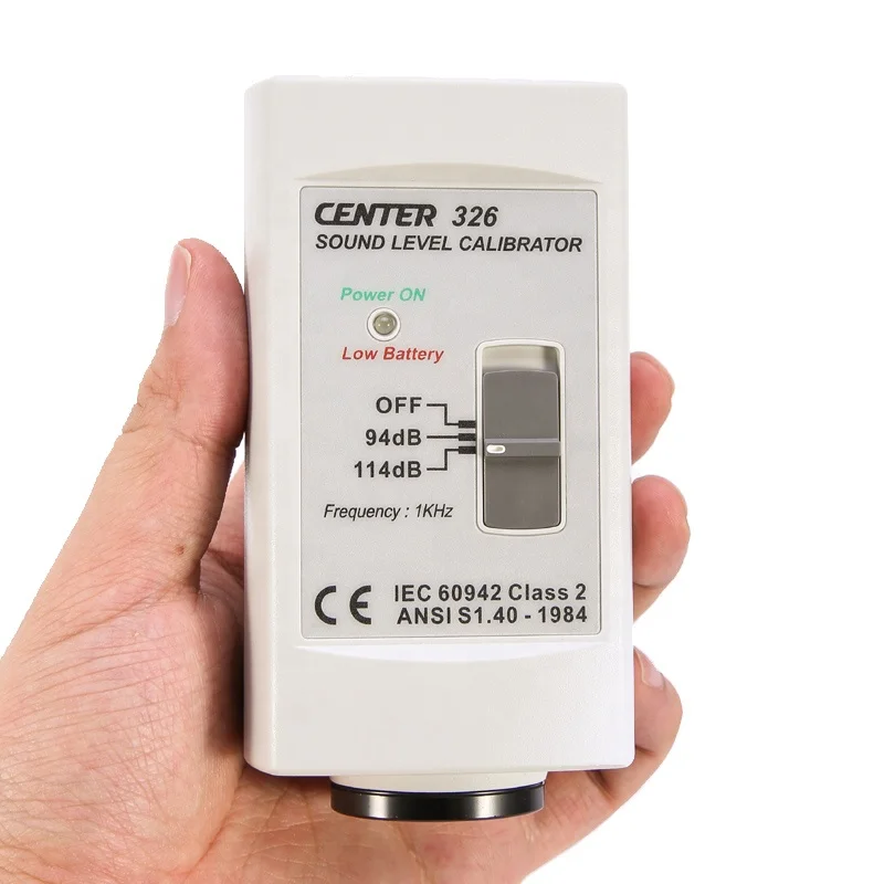 

CENTER-326 Sound Level Calibrator for Sound Level Meter