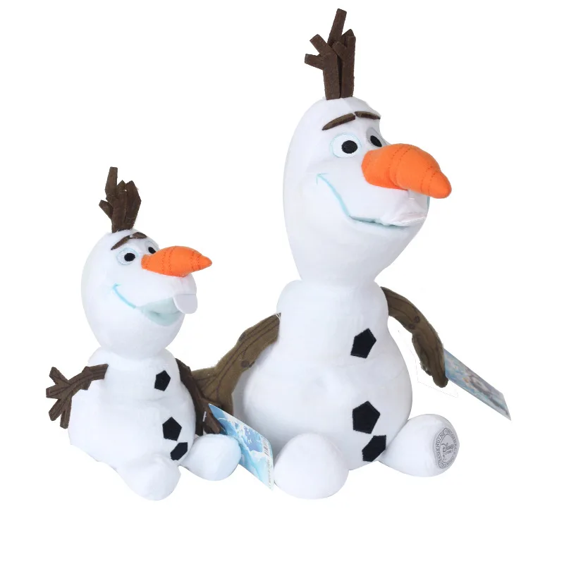 

Hot Disney Movies Frozen 30cm 50cm Olaf Plush Kawaii Snowman Cartoon Cute Plush Stuffed Animals Doll Toys Brinquedos Juguetes