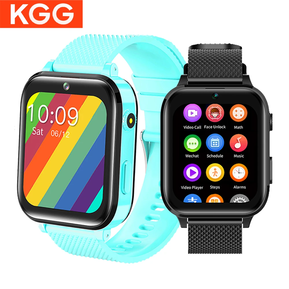 Детские Умные Часы 4G С 1 7-дюймовым Сенсорным Экраном Видеозвонком SOS-плеер