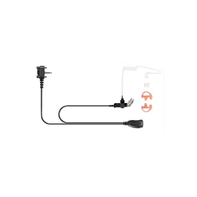 VX-261 VX-231 VX-210 VX-264 VX-351 VX-354 VX-424 VX-451 Single Wire Earpiece with Reinforced Cable for Motorola Vertex Radios