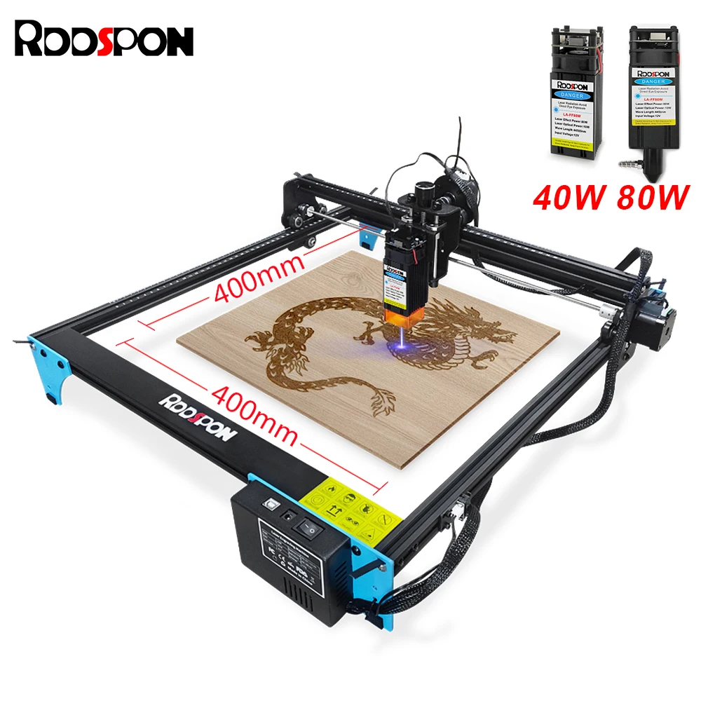 

CNC Laser Engraver 80W 40W Fixed-Focus Laser Engraving Machine Wood Router Woodwking Cutting Engraving Metal Frames Machinery