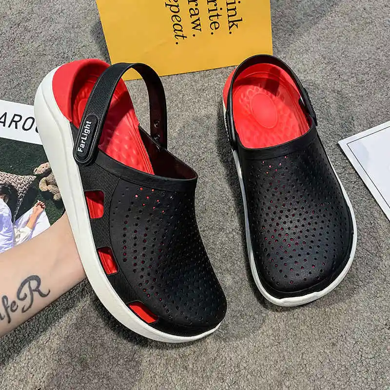 

Breath Luxury Flip Flops Luxury Brand High Quality Slides Creek Shoes Yoga Men's Sandals Coole Massage Slippers Winter Tennis