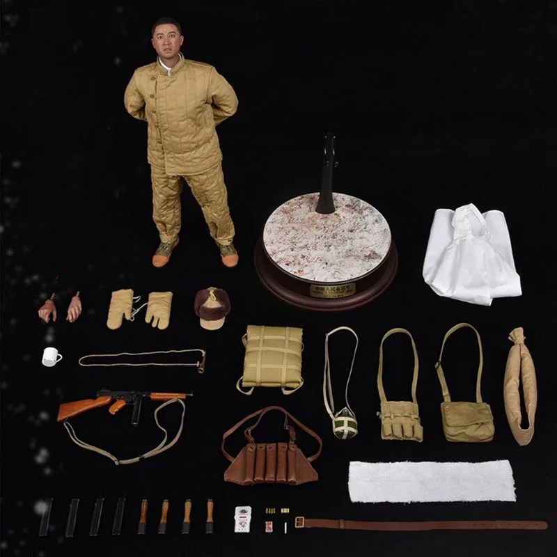 

Soldierstory Ss124 1/6 Scale Collectible Figure Chinese People'S Volunteer Army Korean War 1950-53 Full Set 12" Men Soldier Toys