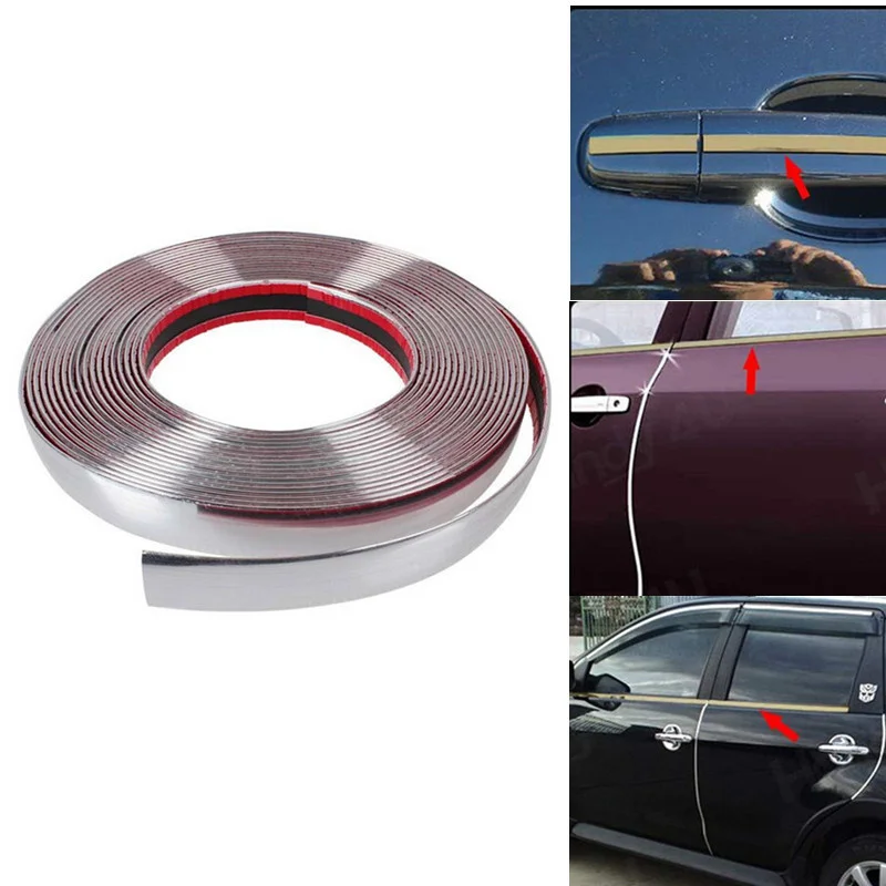 5 м Автомобильная наклейка хромированная литье отделка Стайлинг автомобиля