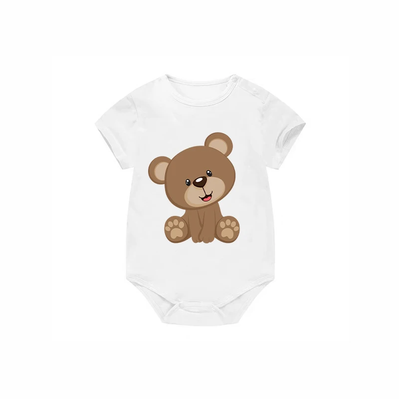 NIGO Baby Bear Letter Print Cotton Bodysuit #nigo37789