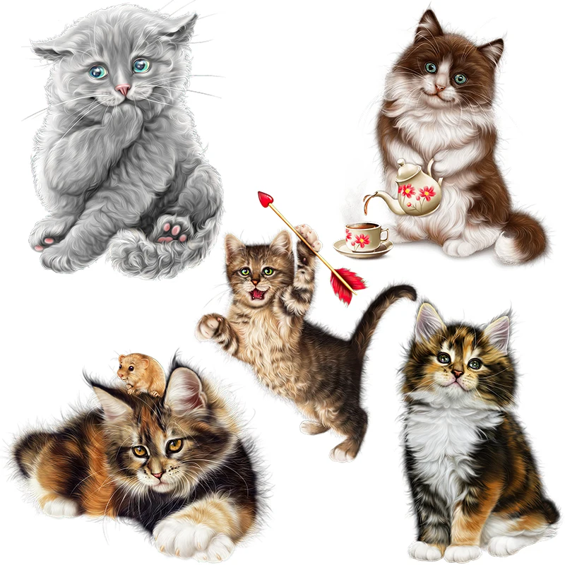 

CM42 Naughty Kitten Детская Спальня украшение стены наклейки для унитаза Подарочная этикетка