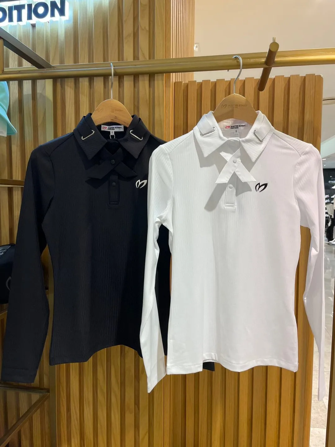 

2023 Golf Clothing Women's Long-sleeved Polo Shirt New Skin-friendly Elastic Slim Long-sleeved Top