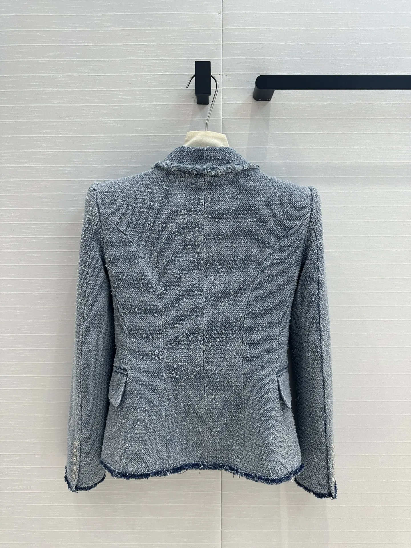 Женский роскошный пиджак весна-осень высокое качество женское двубортное