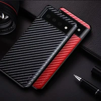 carbon fibre texture phone case for goolgle pixel 6 fashion design soft back cover for pixel 6 pro 5xl 5a 4a 4xl case funda capa