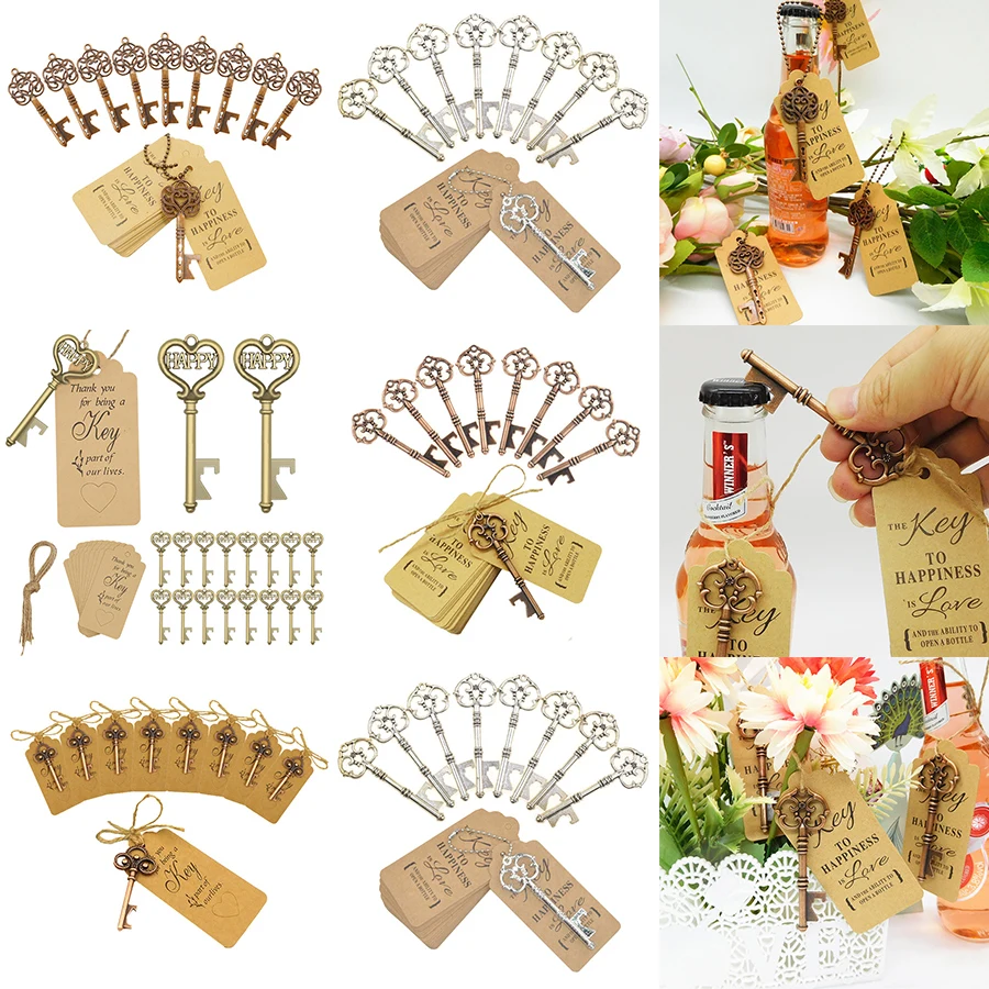

Ключ открывашка для бутылок 50 шт./лот с благодарю, бумажные бирки, свадебные подарки для гостей, розовое золото, свадебвечерние подарки, суве...
