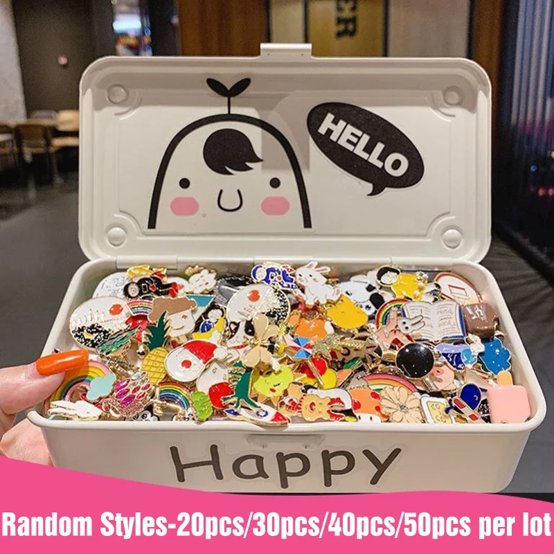 

20-50 шт., металлические значки для одежды и рюкзака