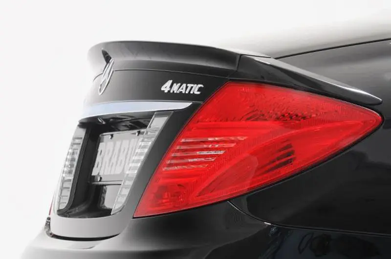 

Fit For Carbon Fiber 2007-2014 W216 Cl-class Cl 3-pcs Rear Wing Trunk Spoiler