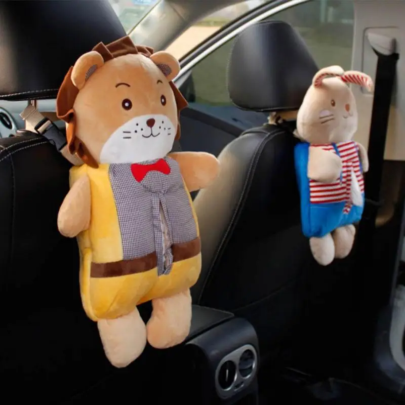 

Animal Tissue Box Christmas Tissue Cover Cartoon oxes/Lions/Rabbits Tissue Holder Napkin Boxes For Home Kitchen Bathroom Office