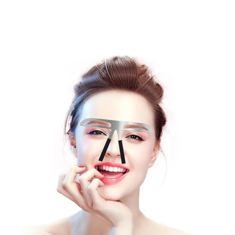 

Линейка для бровей «сделай сам», линейка для макияжа, инструменты для измерения положения, трафареты для бровей, линейка для макияжа, косметический баланс, трафарет для татуировок