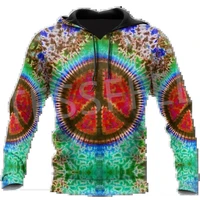 tessffel newfashion hipple psychedelic trippy tattoo pullover long sleeves 3dprint menwomen streetwear casual funny hoodies x2