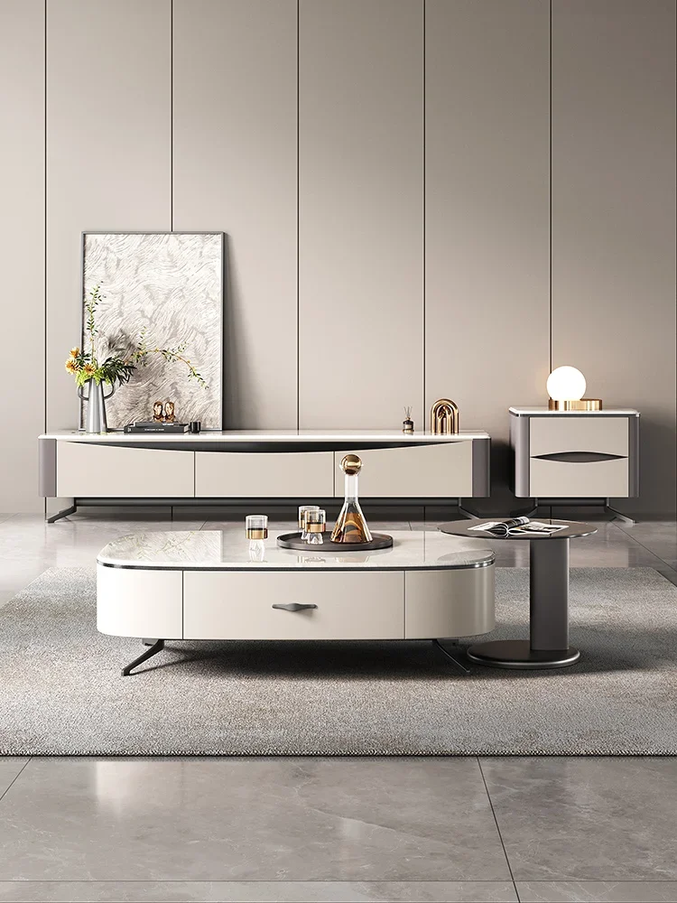 Итальянская мраморная гостиная микрокристаллический камень овальная каменная