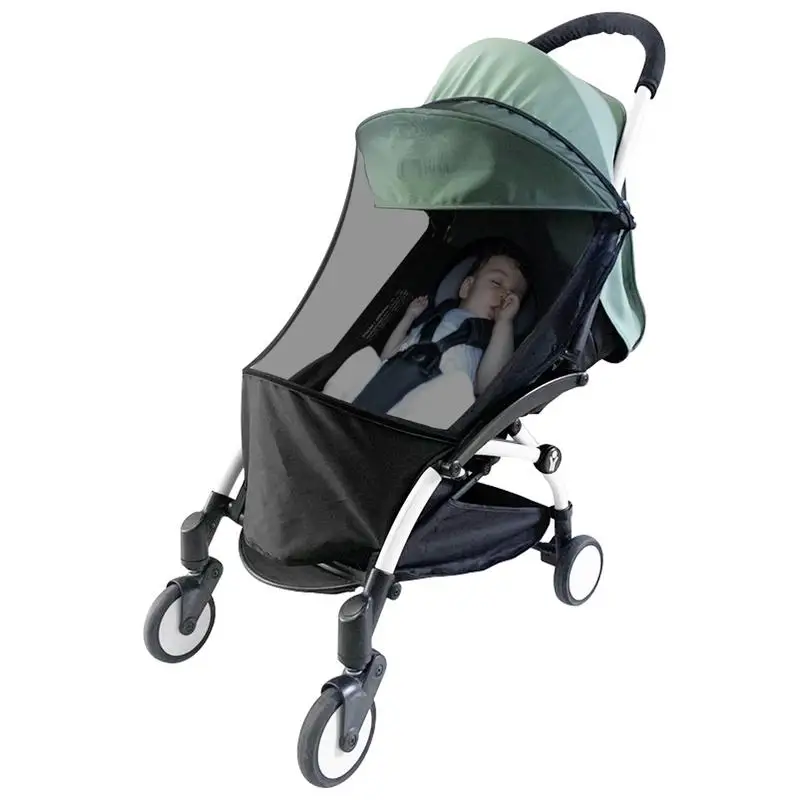 

Stroller Flying Netting Breathable Infant Car Seat Cover Stroller Net For Cradle Crib Playard Mini Crib Outdoor Cover Netting