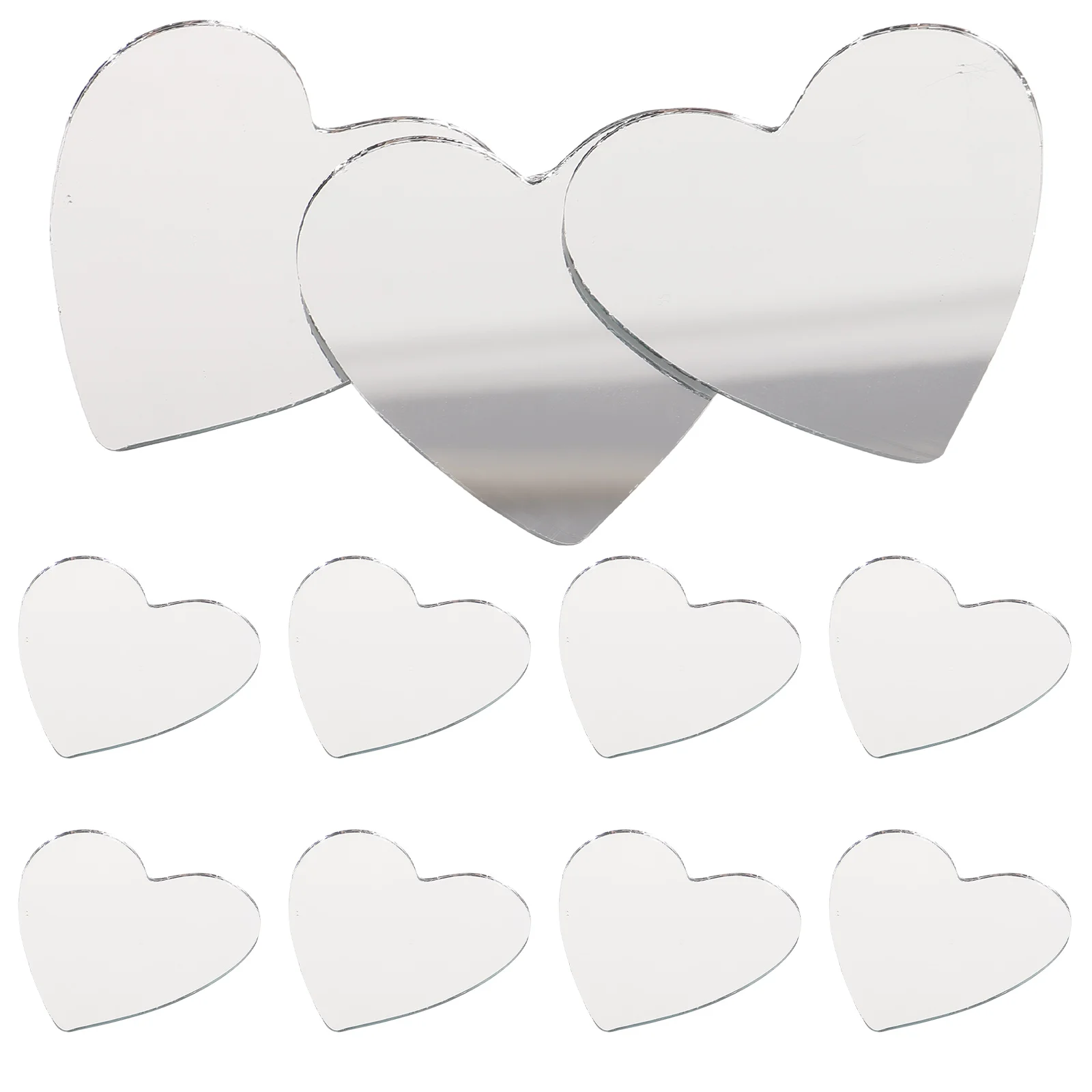 

20 Pcs Ceiling Decorations Alloy Mirror Supplies Mini Make-up Student Use