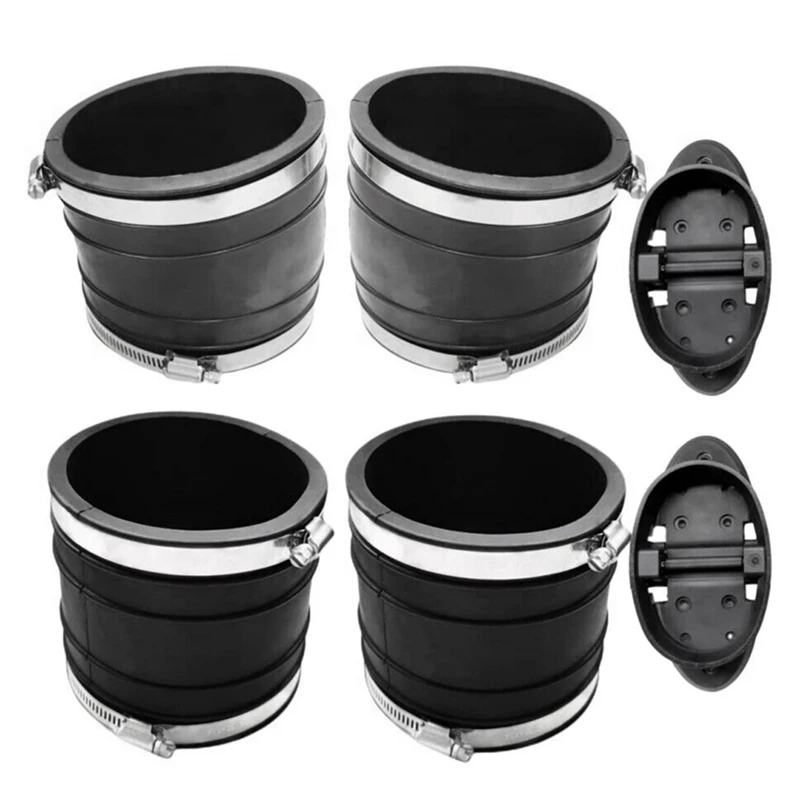 

For Mercruiser Exhaust Y-Pipe Kit Parts 1982-96, 807166A3 Hose Bellows 32-14358T 32-44348T