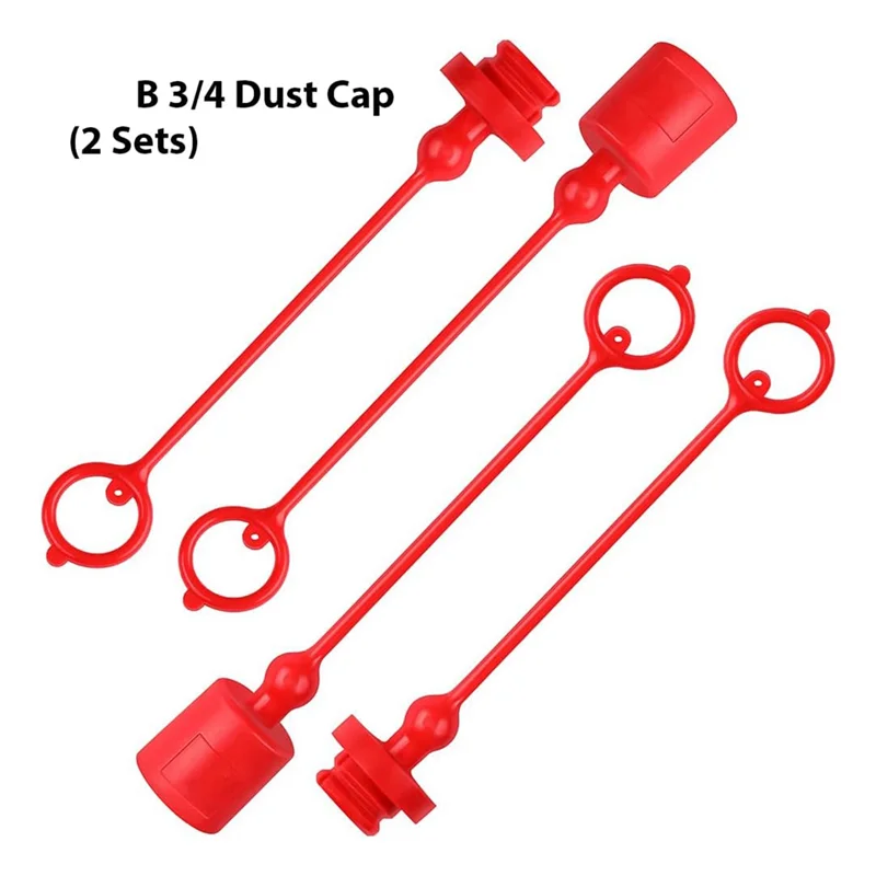 Гидравлический быстроразъемный соединитель ISO-B 3/4 пылезащитный колпачок с