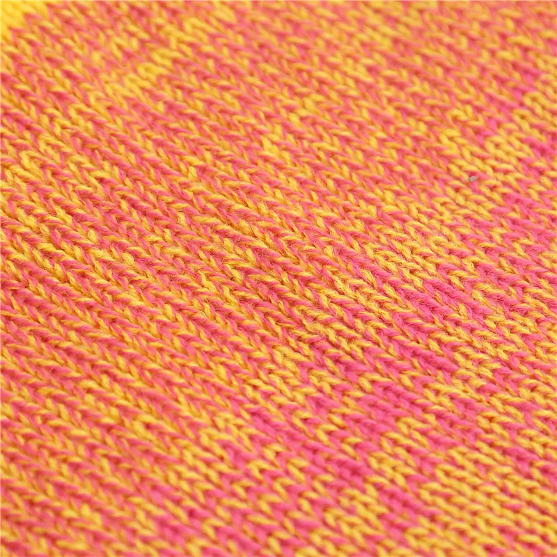 Женский Осенне-зимний Вязаный Теплый Холодный Утолщенный Флисовый Шарф С