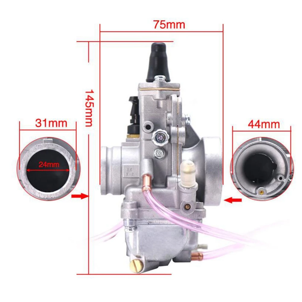 Новый карбюратор для Mikuni плоский 24 мм высокопроизводительный TM24-8001 CW-RS SPY50 PIA