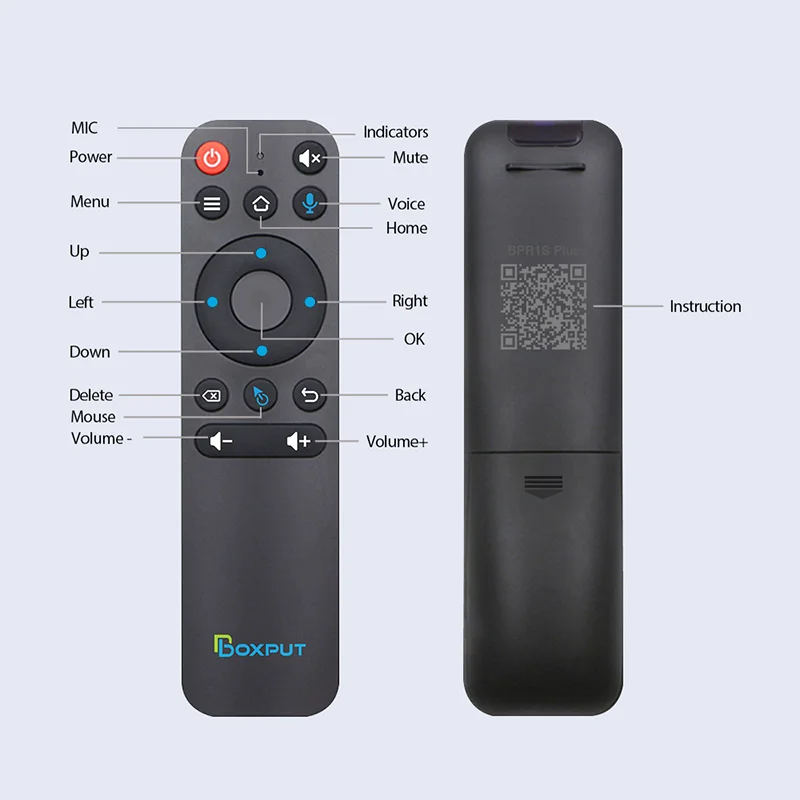 Умная Беспроводная воздушная мышь BLE BPR1 BPR1S Plus BT 5 0 2 4 ГГц с гироскопом голосовым
