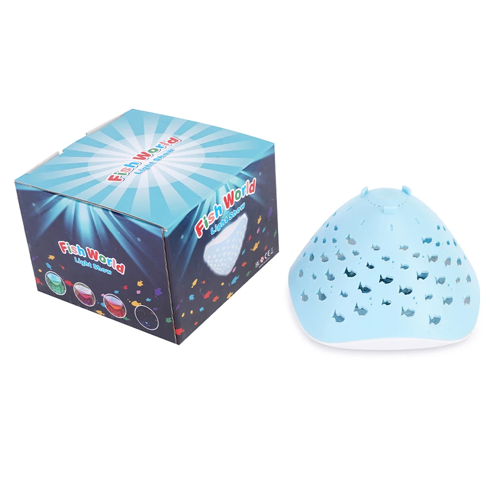 

Color Changing Floating Lamp 6 Modes Party Romantic Gift Pool Light Battery Powered Bathtub Fish Pattern IP67 Waterproof