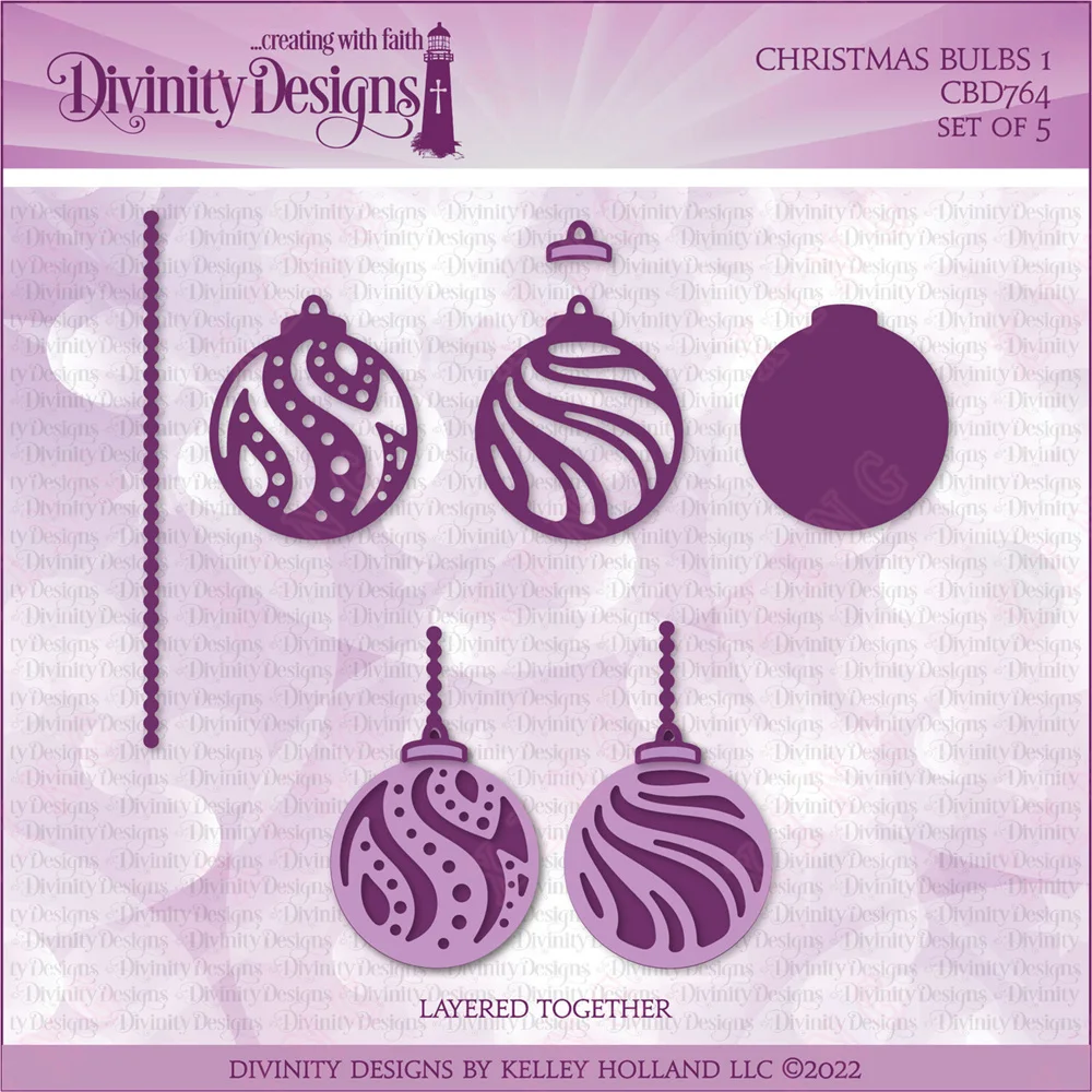 

Arrival Newest Metal Cutting Die Scrapbook Diary Decoration Embossing Template Diy Handmade Craft Stencil Christmas Bulbs 1 Dies