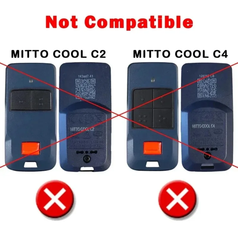 Фото 1-10 шт. для BFT MITTO 2&4 B RCB02 RCB04 KLEIO B RCA02 RCA04 TRC1 TRC2 TRC3 Пульт дистанционного управления для гаражных ворот 433.92 МГц с плавающим кодом №5