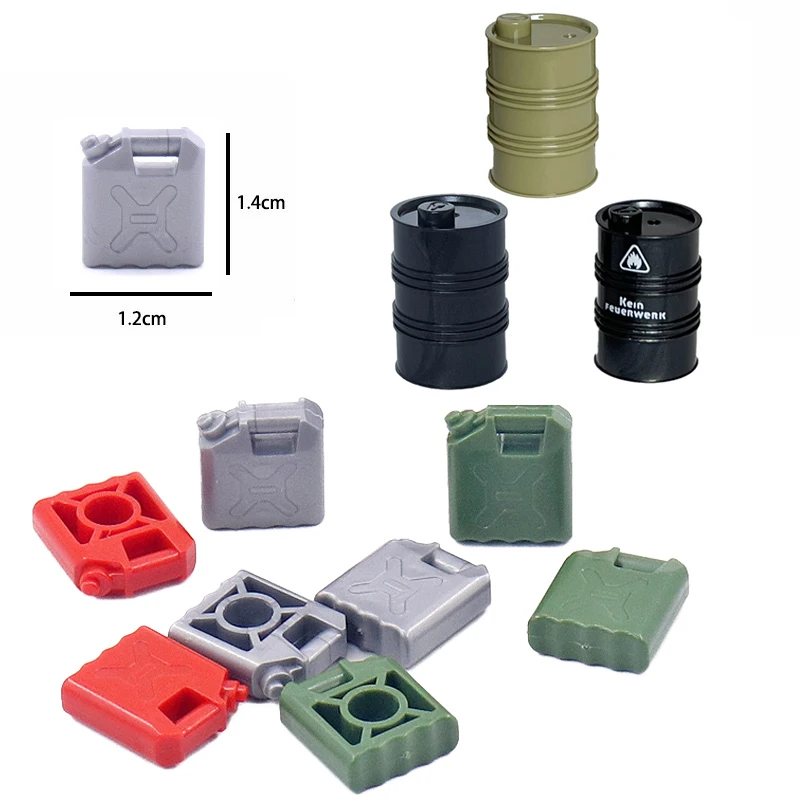 Набор военных оружия времен Второй мировой войны аксессуары строительные блоки