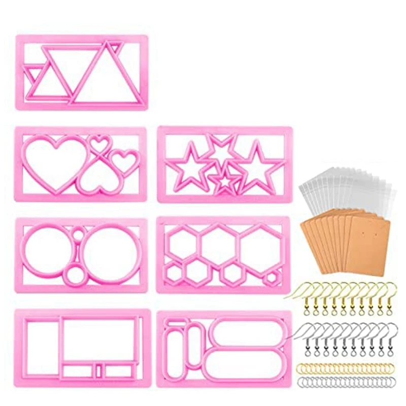 

Polymer Clay Cutters Plastic Clay Cutters For Polymer Clay Jewelry Clay Earring Cutters For Polymer Clay Jewelry Making