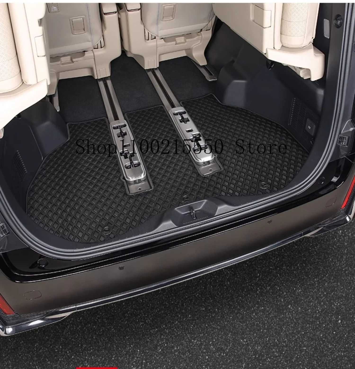 Кожаный коврик для Toyota Alphard Vellfire 40 Series 2024 задний багажник защита от грязи
