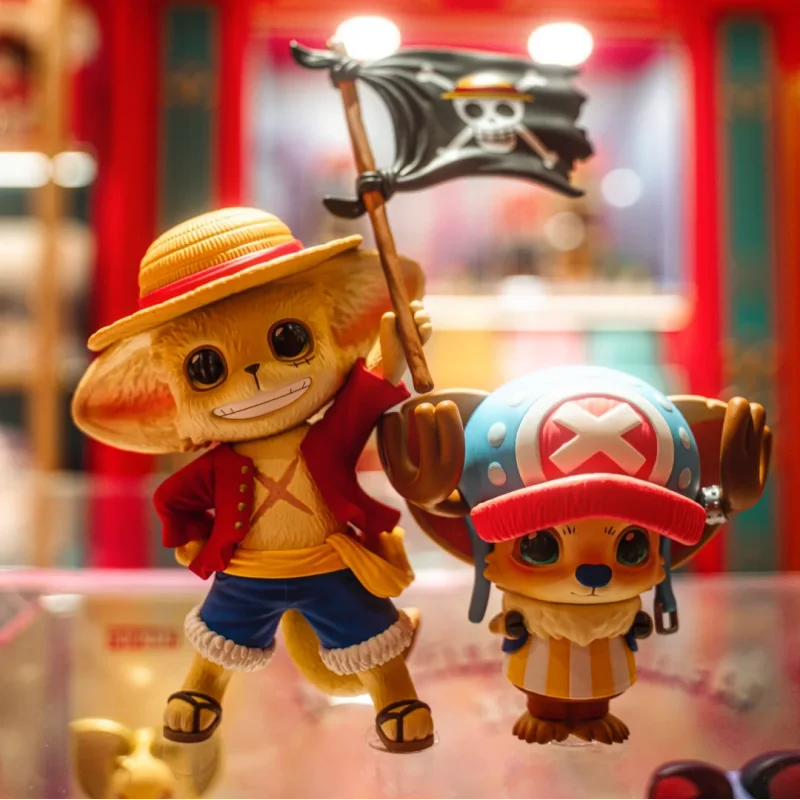 

Genuine Kenneth & Yoki Cospaly One Piece Anime Figure Model Action Model Collection Desktop Model Decoration Room Children Gifts