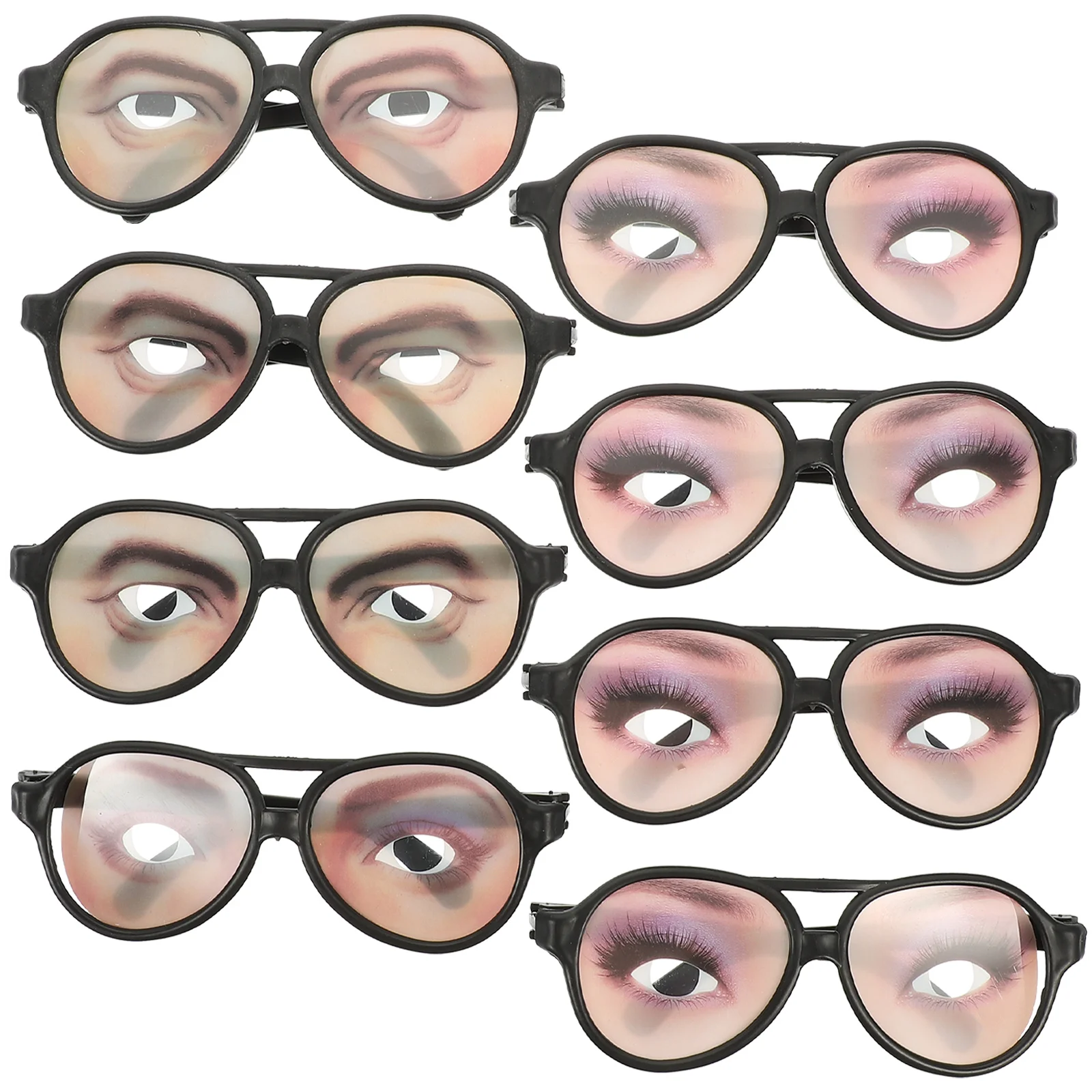 

8 шт., детские забавные очки для Хэллоуина