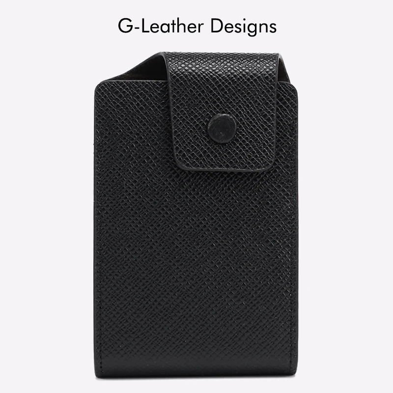 Business Men Credit Card Holder Saffiano Leather Cards Case Wallet For Credit ID Bank Card Coin Bag