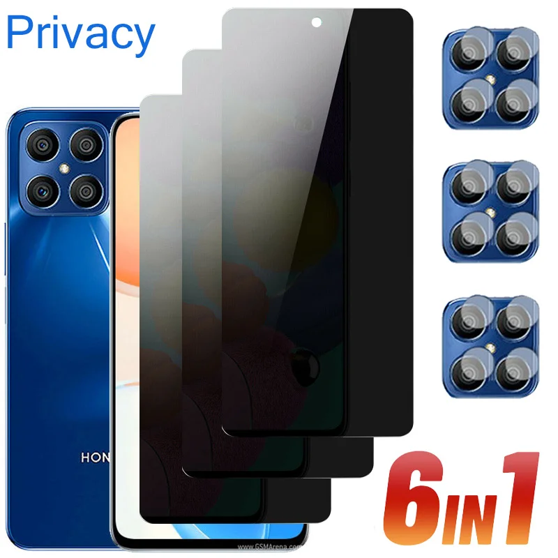 антишпионская защита honor x 8 конфиденциальности стекло X9 X7 Honor X8 2022 защитное Xonor x8