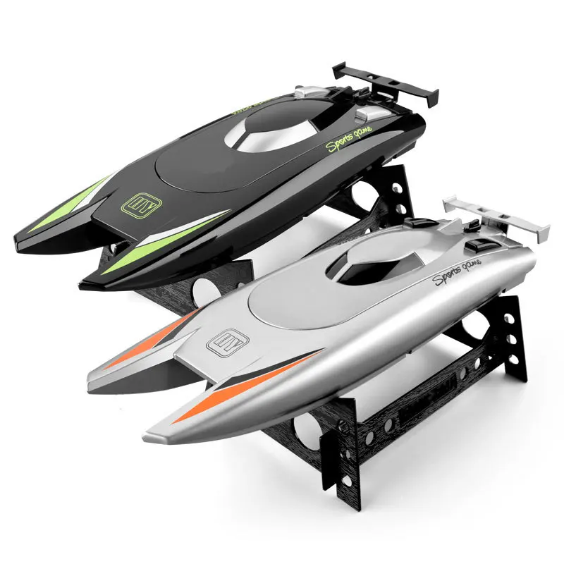 

25km/h High Speed RC Boat Kids Remote Control Boats 2.4GHz 4CH Electric Racing Ship with Dual Motor Babt Water Playing Toys Gift