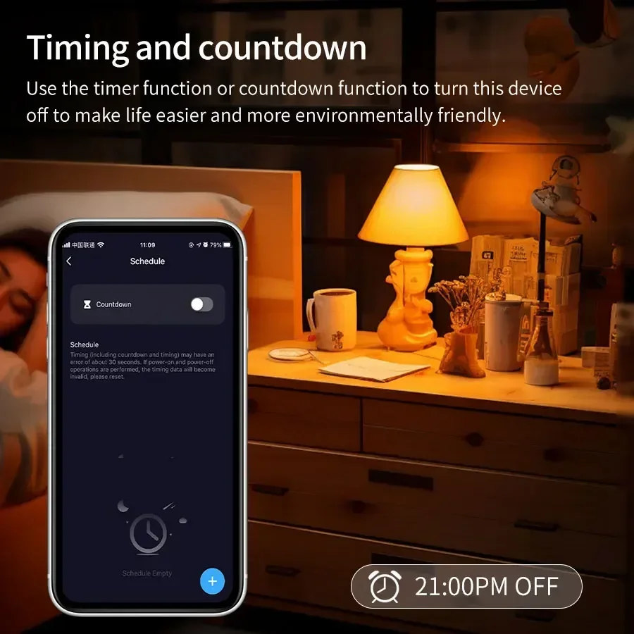Tuya Bluetooth RGB Светодиодная лампа E27