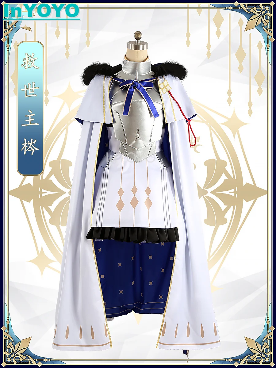Костюм для косплея InYOYO FGO Морган ЭСК ведьма дождя Спаситель судьба/униформа