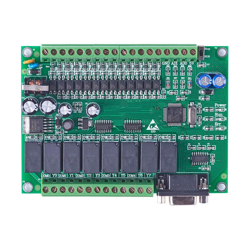 

FX1N-10MT 10MR Custom Programmable Controller 10-28V Power Range DC12V/24 PLC Transistor/Relay Delay Module With Base