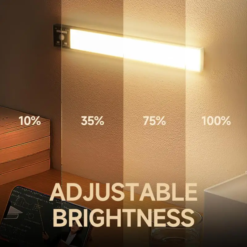 

Rechargeable Strip Light Secure Magnetic Attraction Induction Type-c Charging Intelligent Lighting Living Room Intelligent