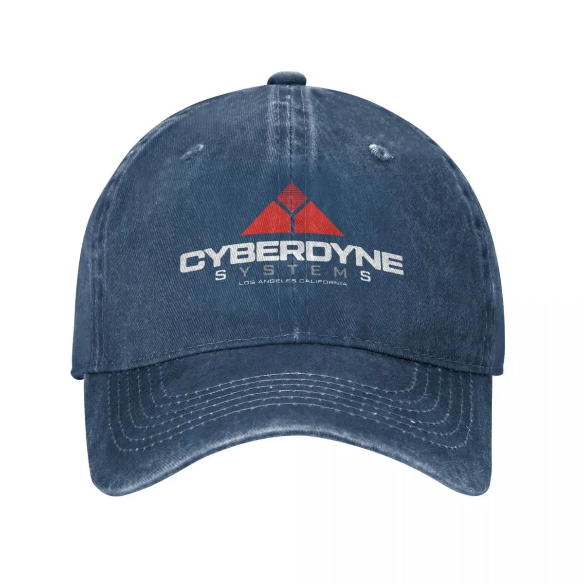

Terminator Cyberdyne Systems Baseball Cap for Men Women Distressed Denim Washed Sun Cap John Research Workouts Adjustable Caps