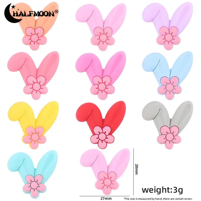 5 шт., силиконовые бусины для прорезывания зубов, 27 х2, 8 мм 5 шт., силиконовые бусины для прорезывания зубов, 27 х2, 8 мм